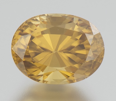 An Unmounted Large Oval Zircon 131f86
