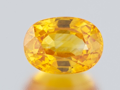 An Unmounted Golden Sapphire 3 69 131f82
