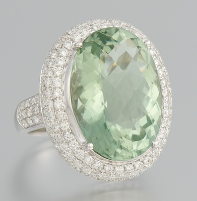 A Ladies' Impressive Diamond and