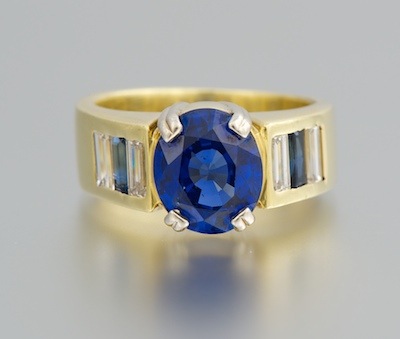 A Ladies Fine Sapphire and Diamond 131fea