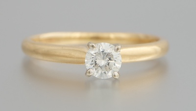 A Dainty Engagement Ring 14k yellow 13203a