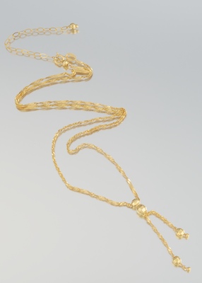 A Ladies' Delicate Design Gold