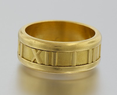 A Tiffany Co Gold Atlas Ring 132094