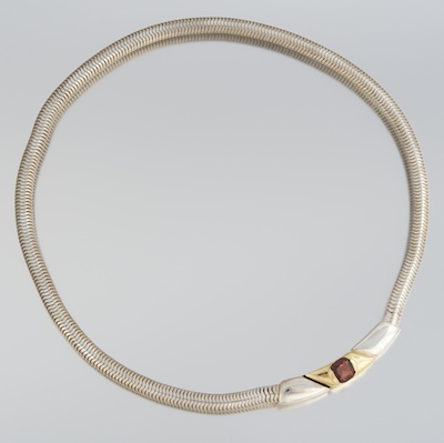 A Gucci Sterling Silver 18k Gold 1320a3