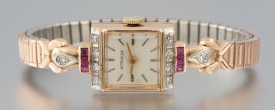 A Wittnauer Art Deco Rose Gold 1320d0