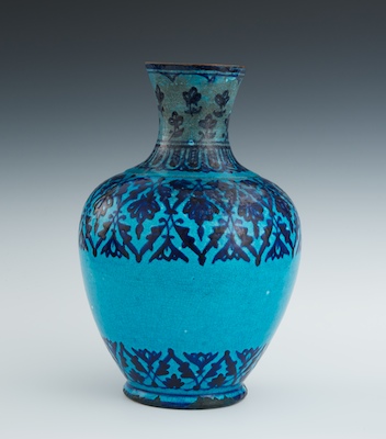 Persian Faience Vase 18th Century 1320db