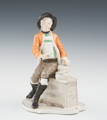 A Nymphenburg Porcelain Figurine of