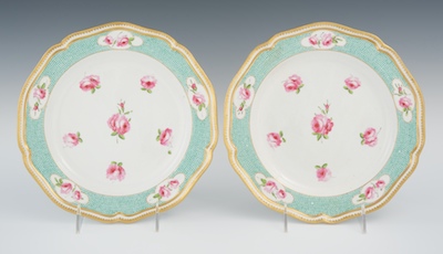 A Pair of British Porcelain Side