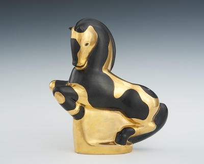 A Waylande Gregory Ceramic Horse (American