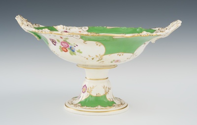 An Antique Porcelain Pedestal Center