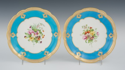 A Pair of Continental Porcelain 1320ff