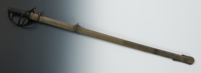 A Civil War Style Sword and Scabbard