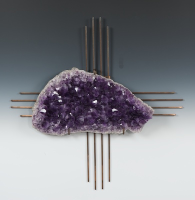 An Amethyst Geode Fragment The 132188