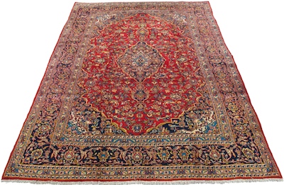 A Kashan Room Size Persian Carpet 132219