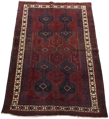 A Vintage Turkoman Rug Apprx 7 1  132222