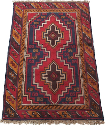 A Baluch Persian Area Rug Apprx  13222e