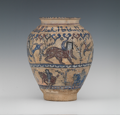 A Minai Pottery Vase 12th-13th