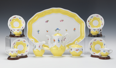 Meissen Demitasse Tea Service Lovely 1349eb