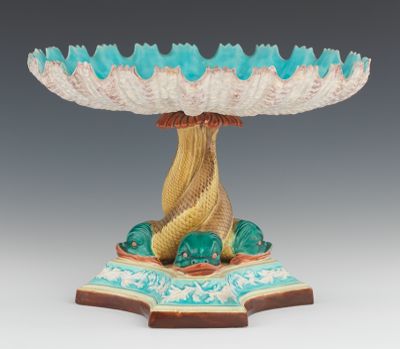 Royal Worchester Majolica Compote