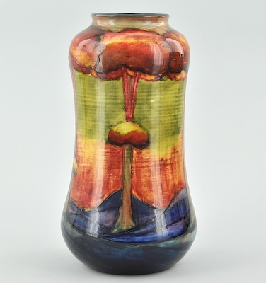 Moorcroft Flambé Landscape Lamp Base