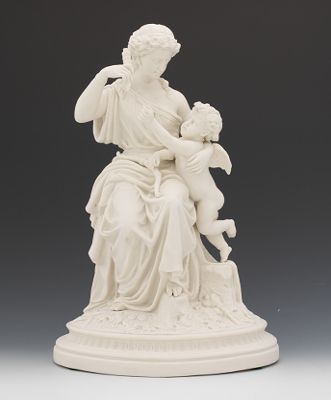 A Parian Figural of Venus and Cupid 1349f8