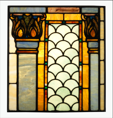 A Panel of Architectural Stained