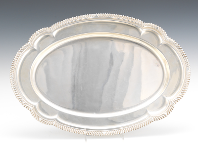 A Sterling Silver Serving Tray by Gorham