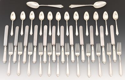 Sterling Silver Flatware Service