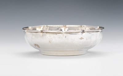 A Mexican Sterling Silver Bowl
