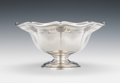 A Sterling Silver Footed Bowl Pedestal 134aaf