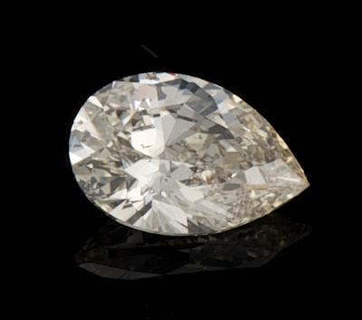 An Unmounted 1 ct Pear Cut Diamond 134bea