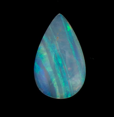 An Unmounted White Opal Weighing