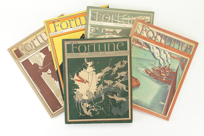 Collection of 1931-32 Fortune Magazines