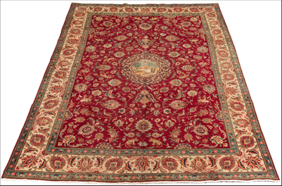 Tabriz Hunting Carpet Tabriz Carpet