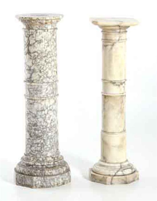 Classical form marble pedestals 134c70