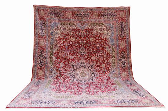 Persian Kirman carpet 15 9 x 134caf