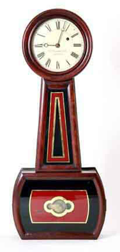 E. Howard & Co cherry No. 5 banjo clock