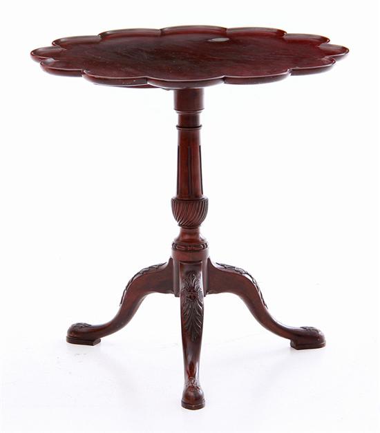 Chippendale style carved mahogany 134ced
