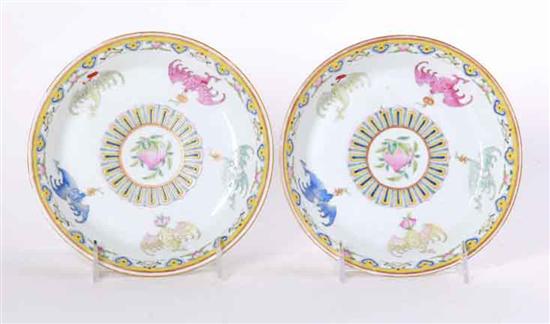 Pair Chinese Export famille rose 134cf6