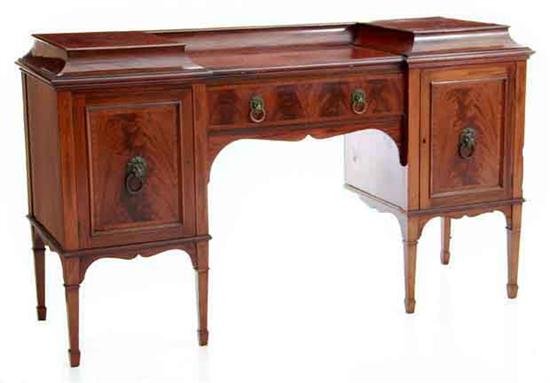 Edwardian inlaid mahogany sideboard 134d0b