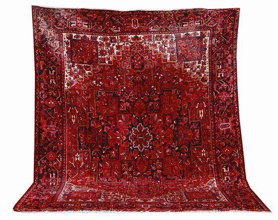 Persian Heriz carpet 12 6 x 9 11  134d1b