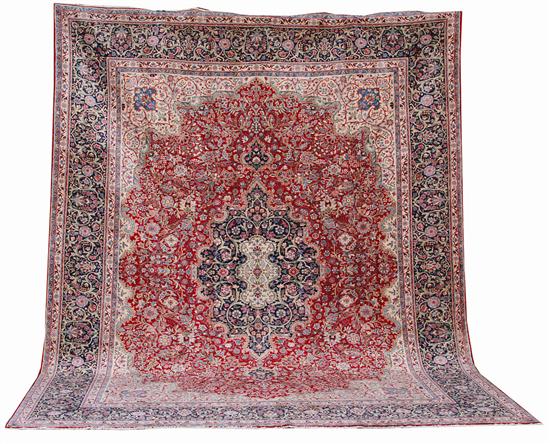 Persian Kirman carpet 12'5'' x