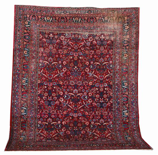 Semi Antique Persian Sarouk carpet 134d39