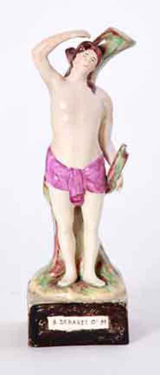 Staffordshire pottery St Sebastian 134d73