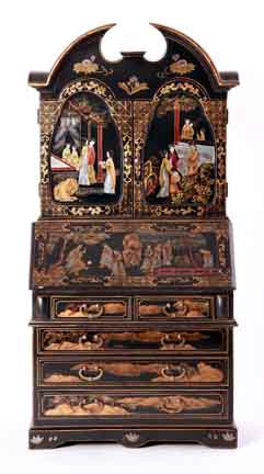 Miniature Chinoiserie-decorated