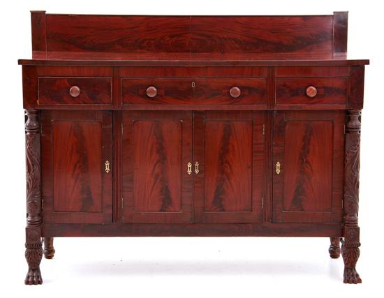 Classical carved mahogany sideboard 134e26
