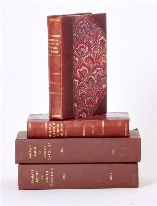 Rare books: South Carolina history by