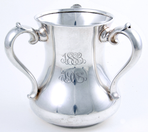 Tiffany & Co sterling loving cup circa