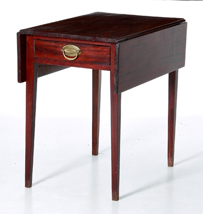 Federal mahogany Pembroke table late