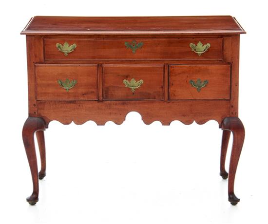 New England Queen Anne maple highboy 134ea6